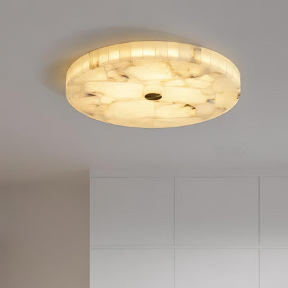 Plafondlamp Albast LED 5 cm Wit Goud Woonkamer Hal Moderne Designlamp Binnen