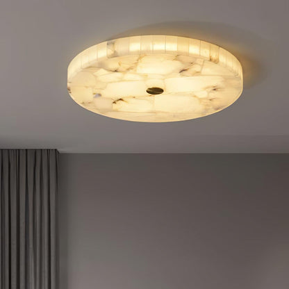 Plafondlamp Albast LED 5 cm Wit Goud Woonkamer Hal Moderne Designlamp Binnen