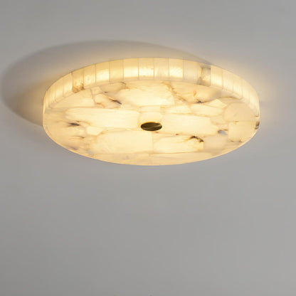 Plafondlamp Albast LED 5 cm Wit Goud Woonkamer Hal Moderne Designlamp Binnen