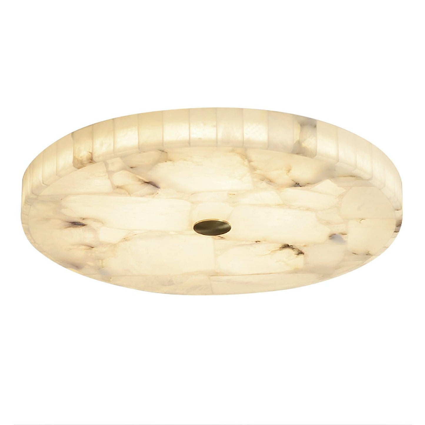 Plafondlamp Albast LED 5 cm Wit Goud Woonkamer Hal Moderne Designlamp Binnen