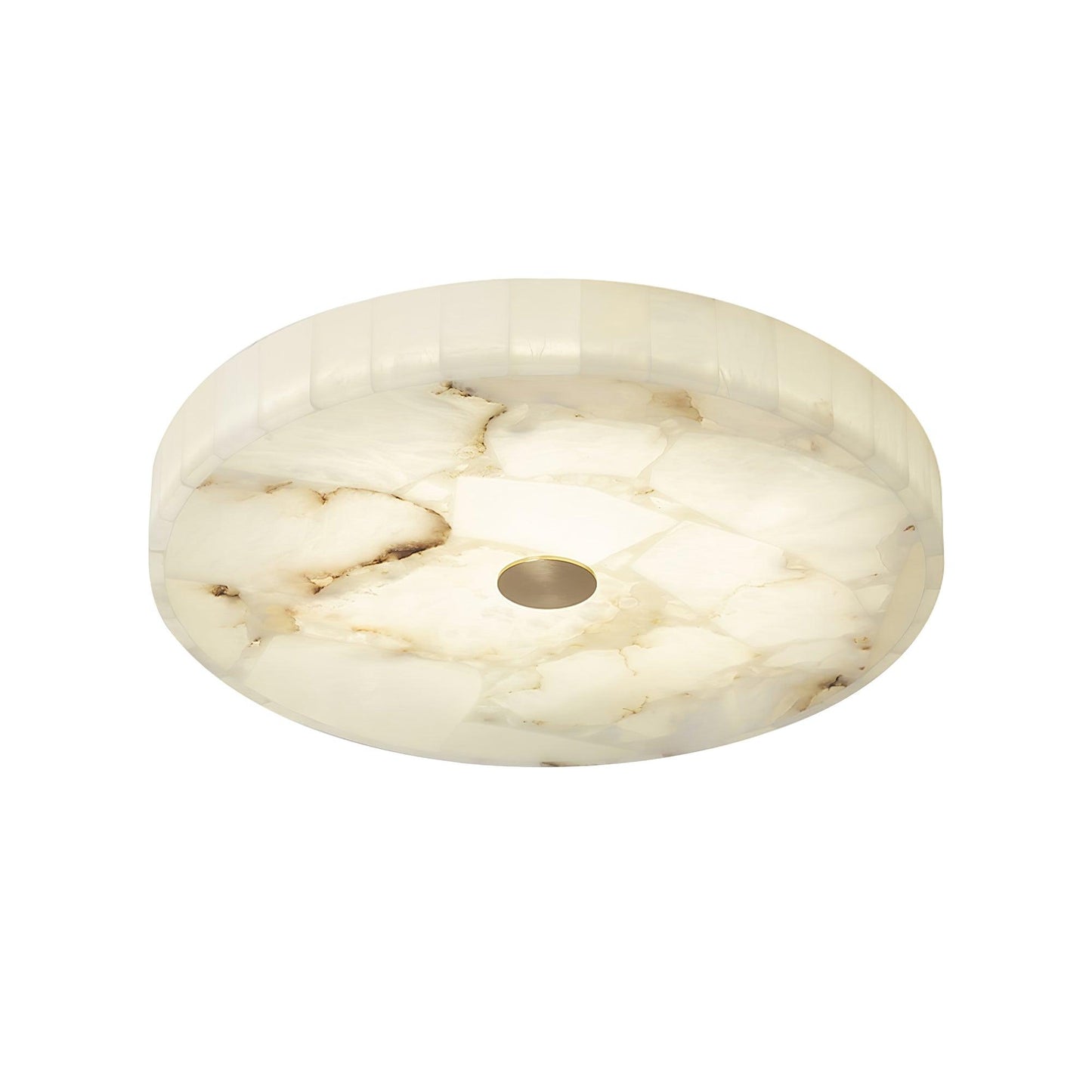 Plafondlamp Albast LED 5 cm Wit Goud Woonkamer Hal Moderne Designlamp Binnen