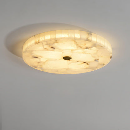 Plafondlamp Albast LED 5 cm Wit Goud Woonkamer Hal Moderne Designlamp Binnen