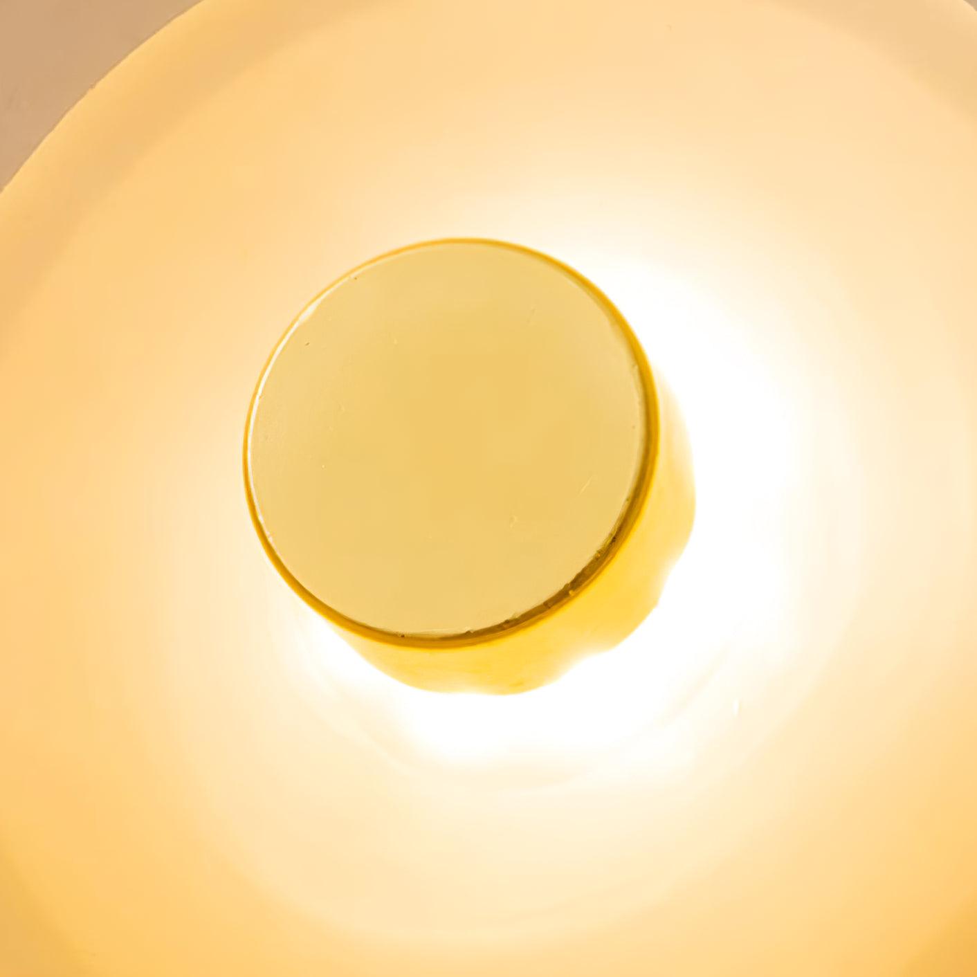 Wandlamp Glas LED 3000K Amber Organisch Design Badkamer Woonkamer Moderne Wandverlichting Sfeerlamp Vochtbestendig