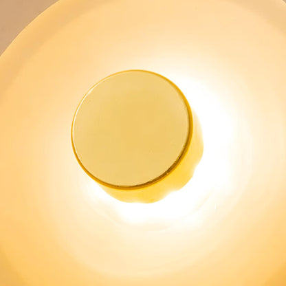 Wandlamp Glas LED 3000K Amber Organisch Design Badkamer Woonkamer Moderne Wandverlichting Sfeerlamp Vochtbestendig