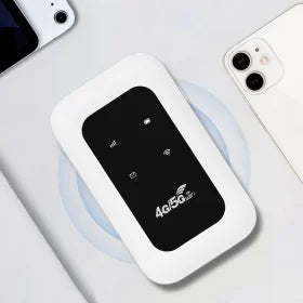 Draagbare 5G WiFi Router – Veilige Mobiele Internetverbinding voor Camper, Caravan en Reizen | 10 Apparaten | 150 Mbps