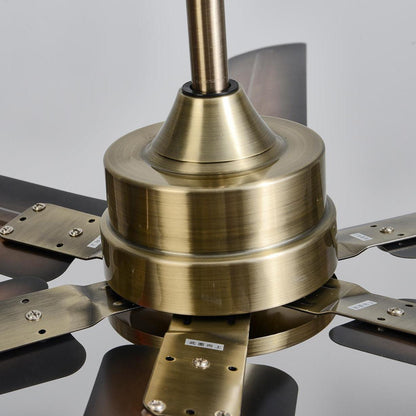 Premium Plafondventilator met Afstandsbediening Ø132cm 3 Snelheden Plafondventilator met Stil DC-Motor