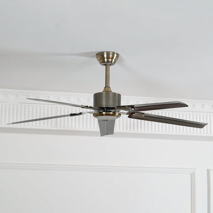 Premium Plafondventilator met Afstandsbediening Ø132cm 3 Snelheden Plafondventilator met Stil DC-Motor