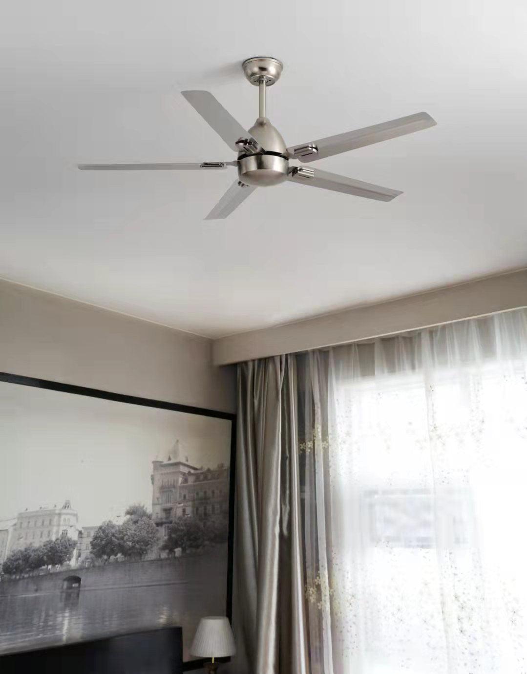 Premium Plafondventilator met Afstandsbediening Ø132cm 3 Snelheden Plafondventilator met Stil DC-Motor
