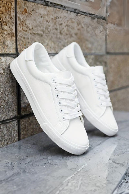 Witte Sneakers Elegante Stijl voor Dames en Heren