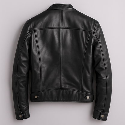 Ryder | Vintage Leren Jas Heren met Gestructureerde Pasvorm 4
