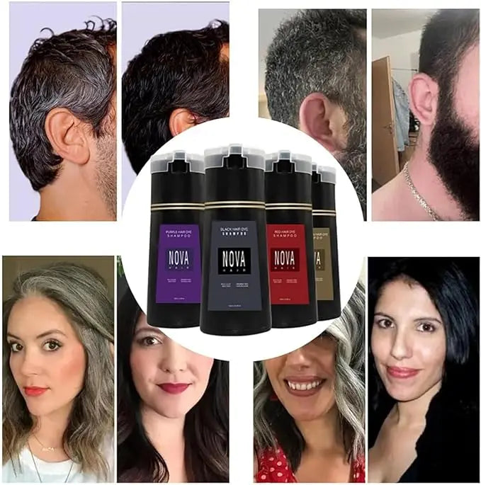Kleurshampoo 200 ml voor Natuurlijk Uitziend Haar – Snelle Verzorging en Kleur in Één Stap