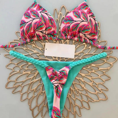 Sexy Bikini Set 2-Delig Comfortabele Strandkleding