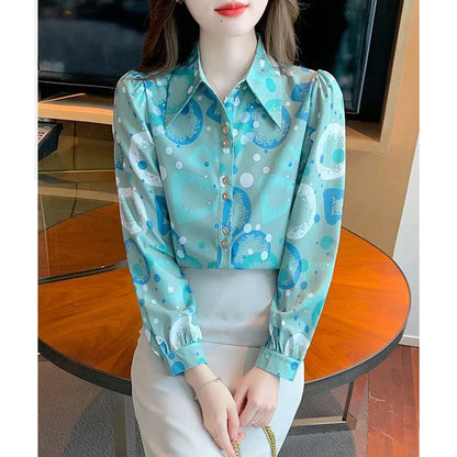 Vrouwelijke Blouse Elegante Mode Jurk Blouse