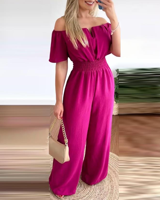 Jumpsuit Zonder Schouders Vrouwelijke Zomerjurk