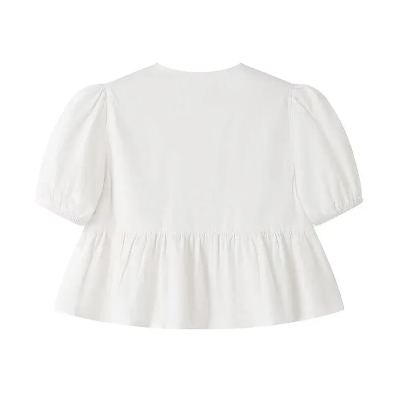 Crop Top Luipaardprint of Effen Korte Dame Top