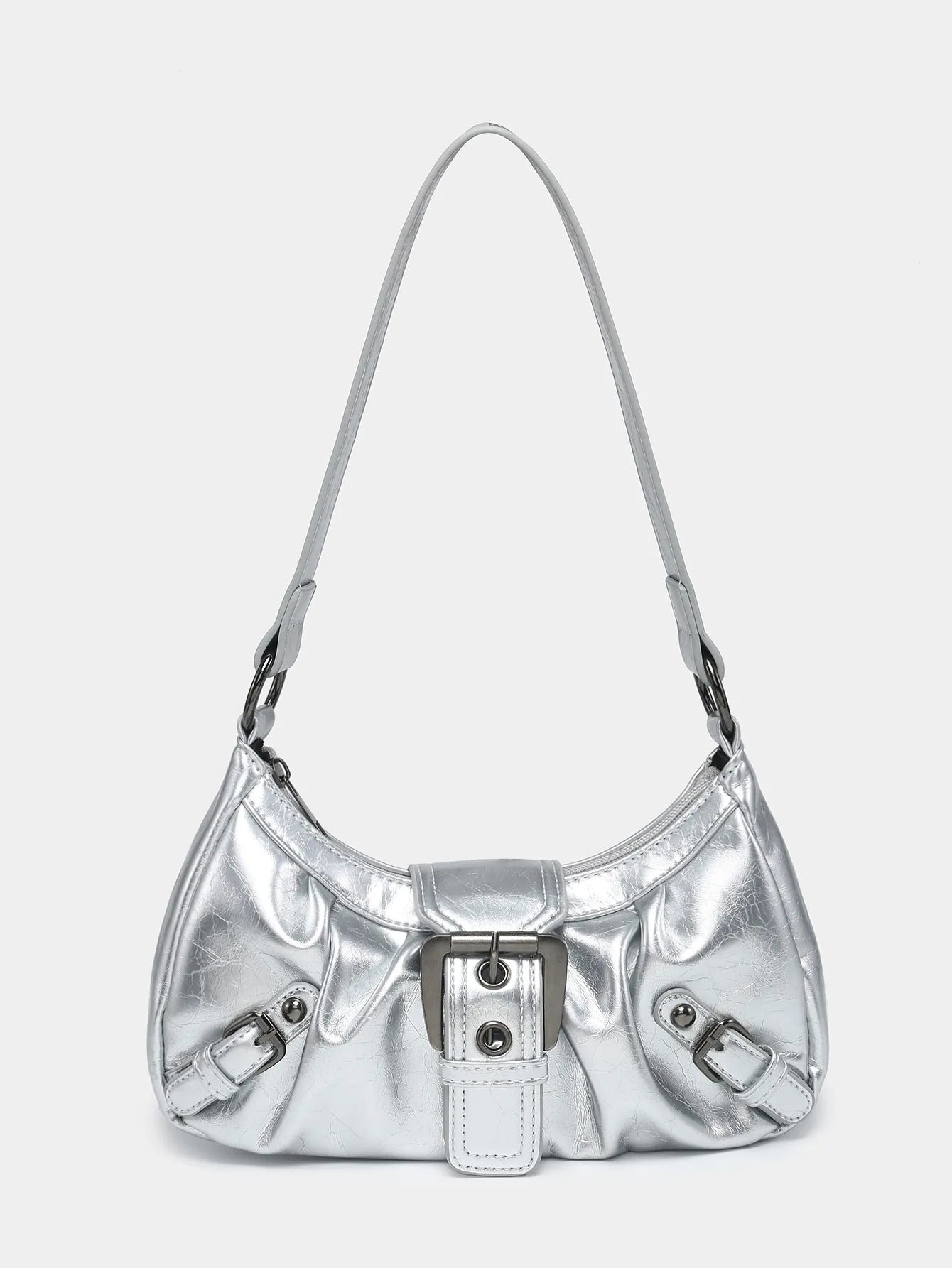 Retro Schoudertas met Studs Y2K Stijl