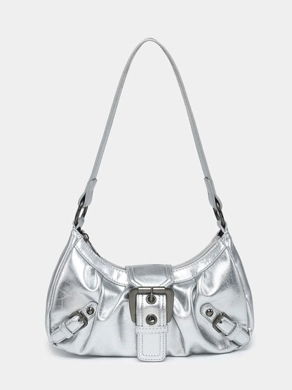 Retro Schoudertas met Studs Y2K Stijl