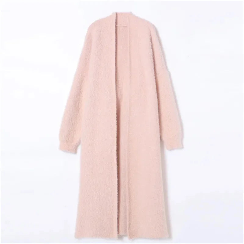 Lange Zachte Cardigan voor Vrouw