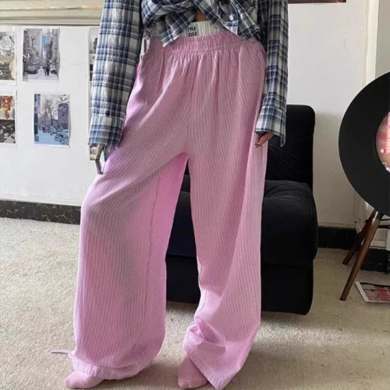 Blauwe Gestreepte Broek voor Mannen Riviera Stijl