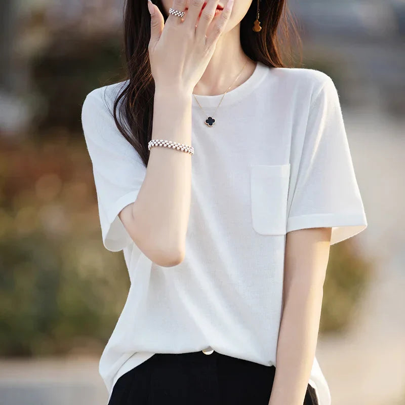 Lichte Zomer T-Shirt voor Vrouw - StudioMarella