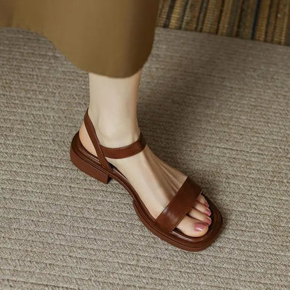 Luxe Zomersandalen Elegante Dameschoenen