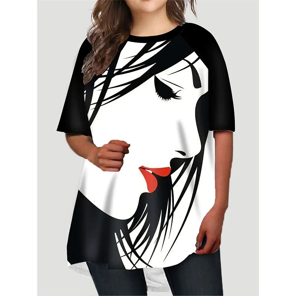 Kunst T-shirt Uniek Stijlverf Design