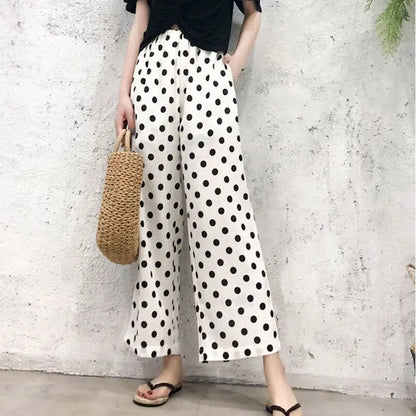 Wijde Broek Zomerse Chique Stijl - StudioMarella