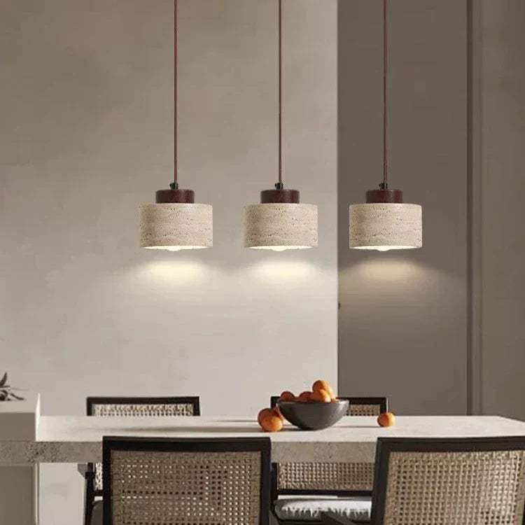 Wandlamp Marmer Alabaster Rond LED 3000K Travertin Nordic Design