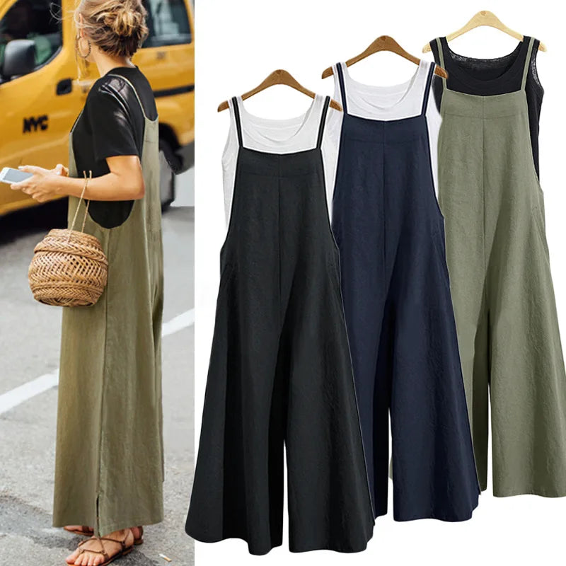 Zomerse Jumpsuit met Korte Mouwen - StudioMarella