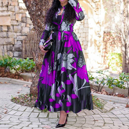 Zomerjurk Bloemenjurk voor Vrouw Elegante Jurk - StudioMarella