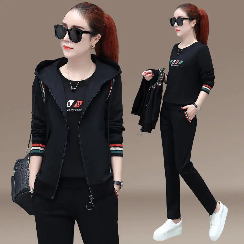 Herfstkleuren Sport Set Casual Kleding