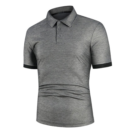 Heren Polo Shirt Slim Fit Klassiek Design