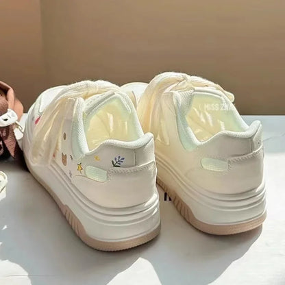 Kleurrijke Cartoon Sneakers Zomer Collectie