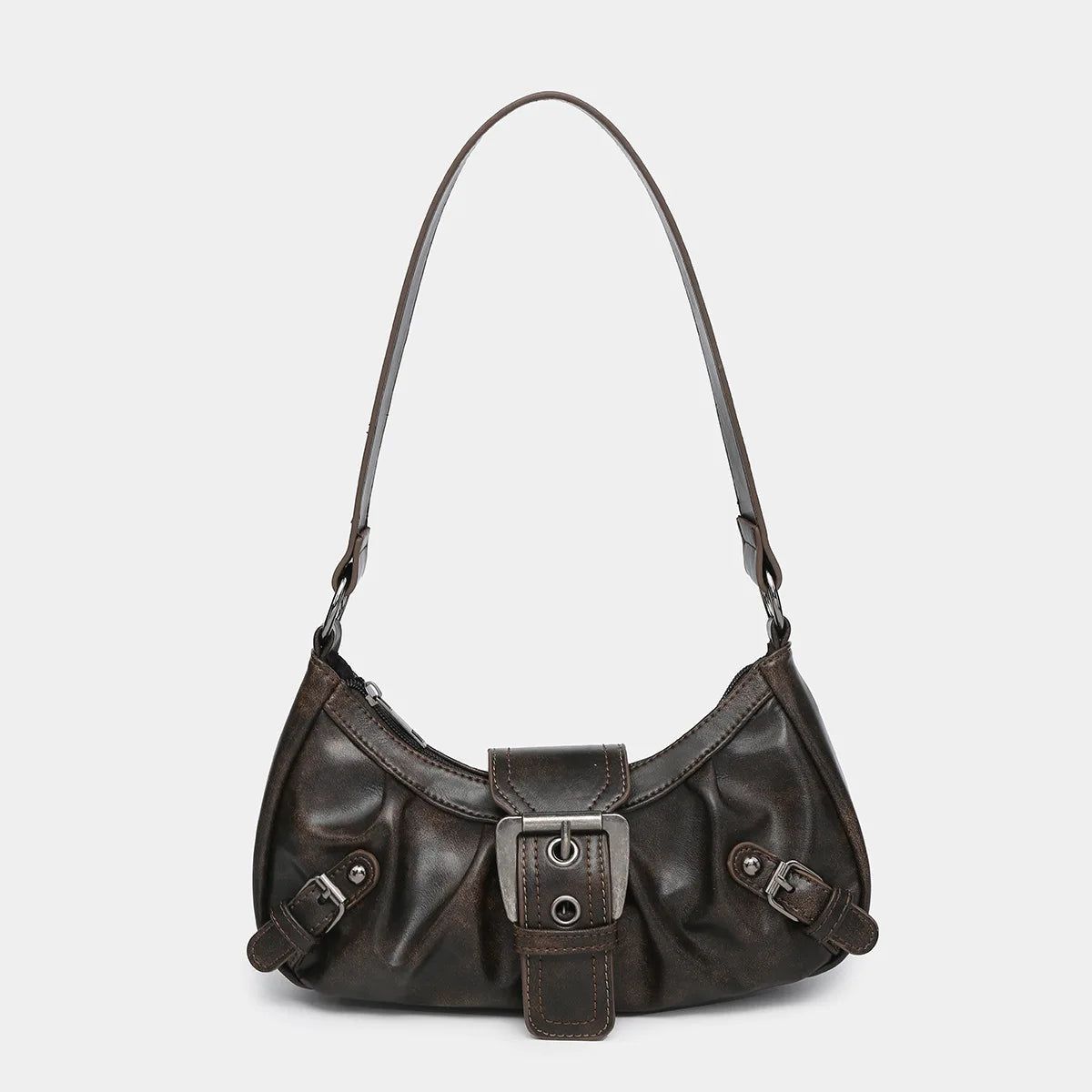 Retro Schoudertas met Studs Y2K Stijl