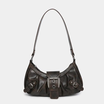 Retro Schoudertas met Studs Y2K Stijl