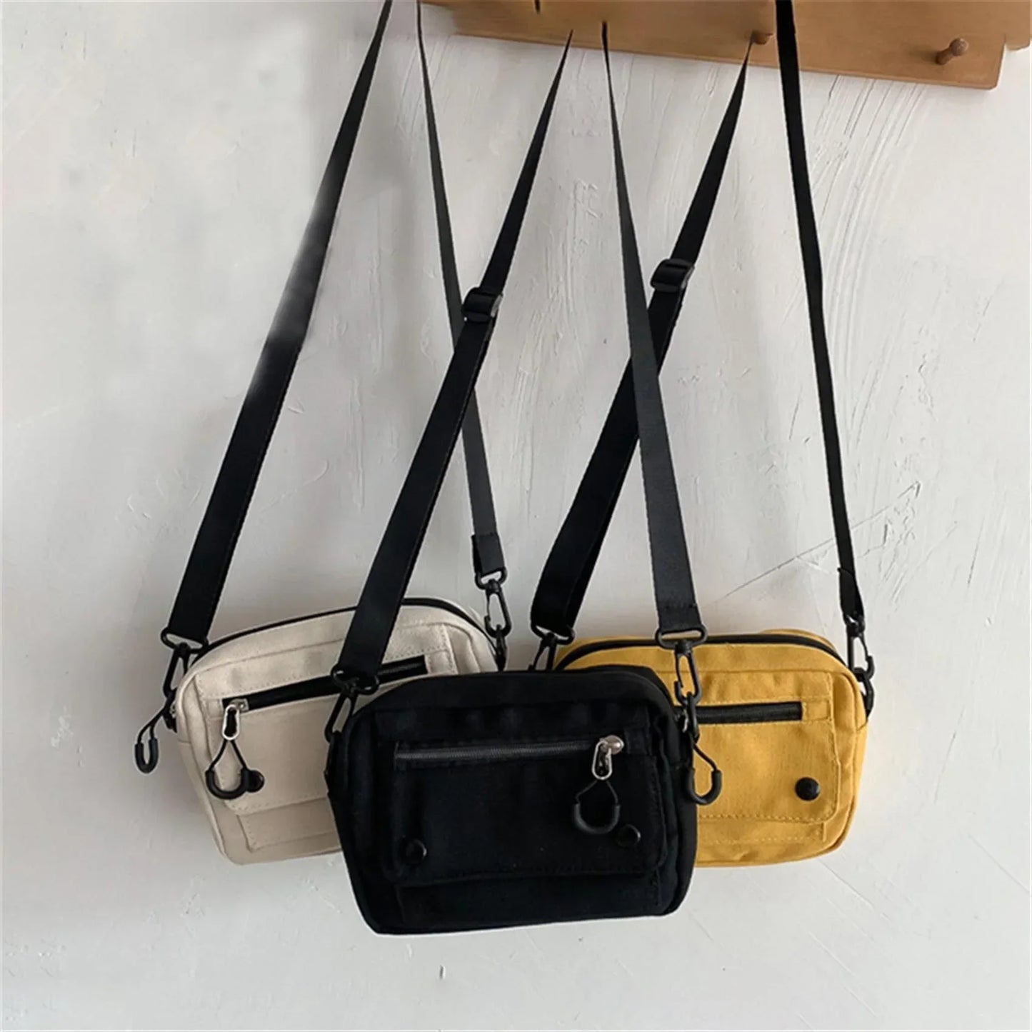Vrouwelijke Messenger Tas Canvas Stof