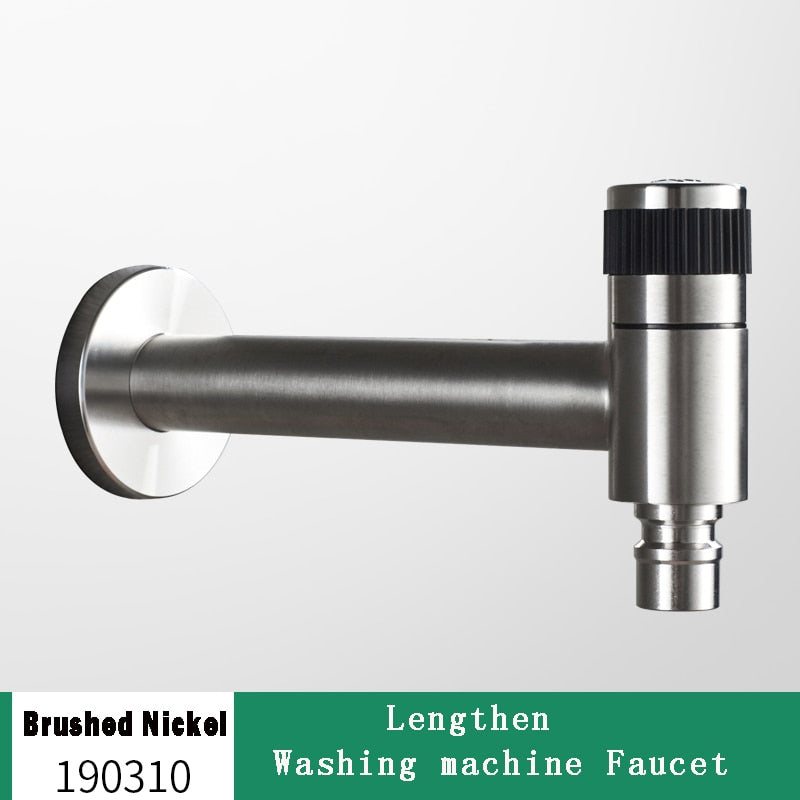 Moderne Wateraansluitkraan met Wandmontage – Outdoor Tuinkraan met Messing Kernklep