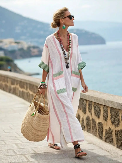 Dames Maxi-jurk Zomerse Stijl Lichtgewicht