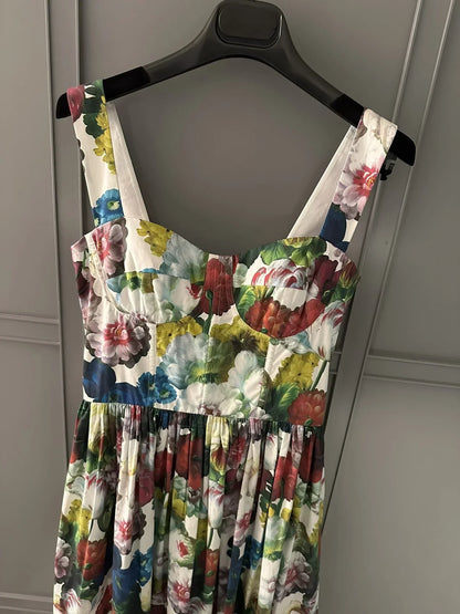 Zomerjurk van LuminousDay Vrouwelijke Bloemenjurk Zomerse Kleding
