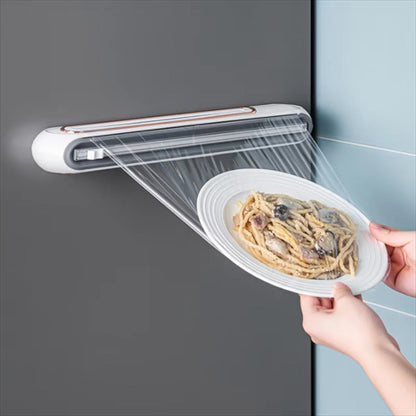 Magnetische Foliedispenser voor Keuken – Compact met Geïntegreerde Snijder – BPA-vrij Kunststof