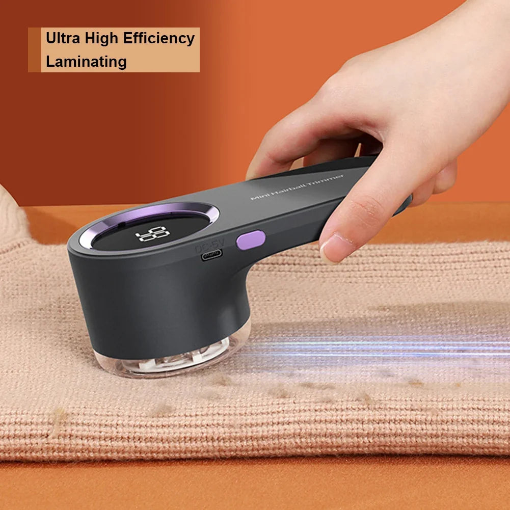 Elektrische Pluisverwijderaar USB Oplaadbaar Digitaal Display 14,8cm ABS Trui Kleding Pilling Verwijderaar Stofscheerapparaat