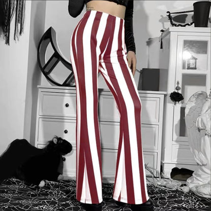Hoge Taille Flare Broek Chic Zwart Modieus - StudioMarella