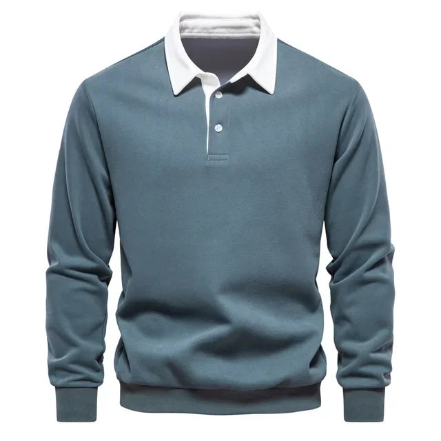 Polo Shirt Mannen Klassiek Wit