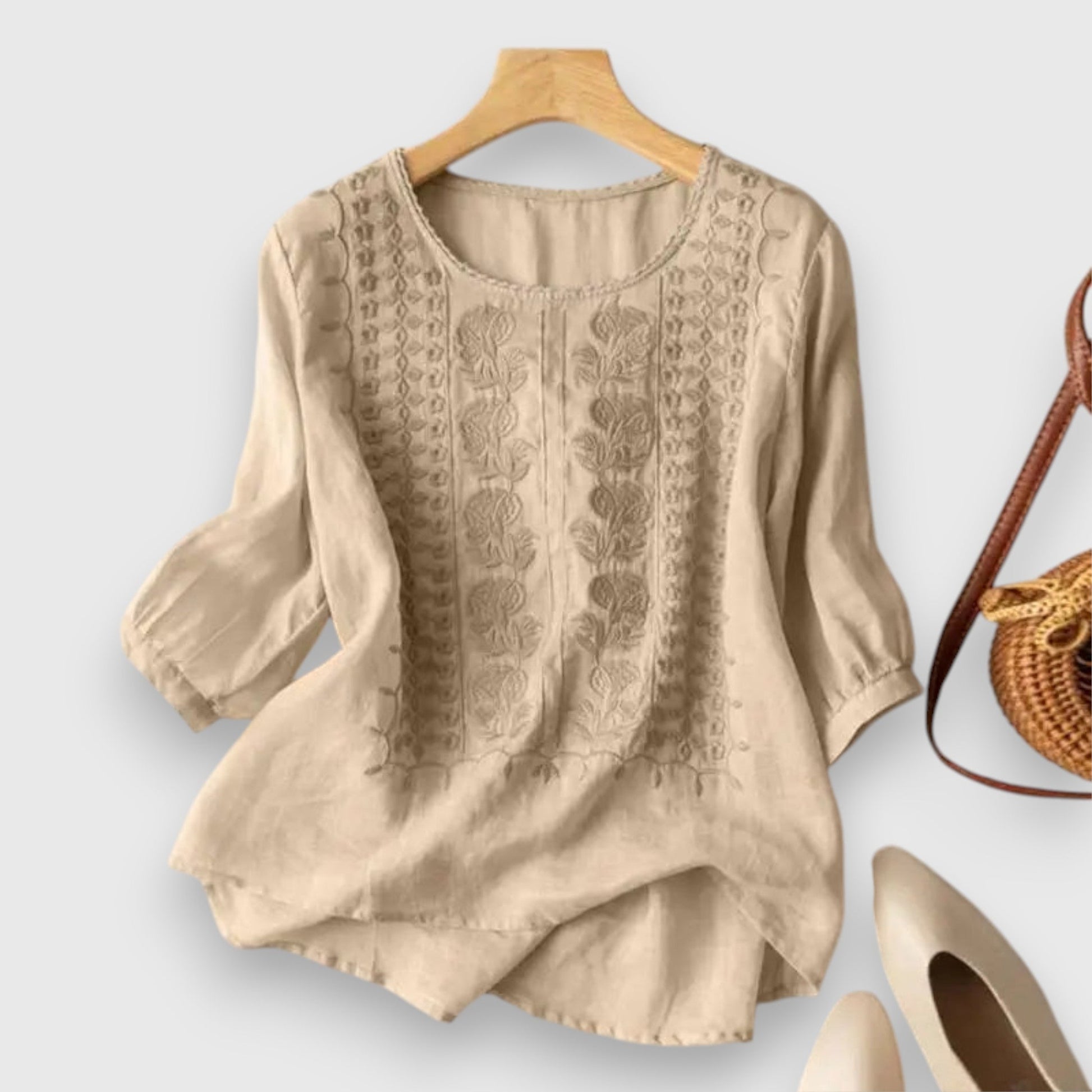 Dames Shirt Comfortabele Pasvorm - StudioMarella