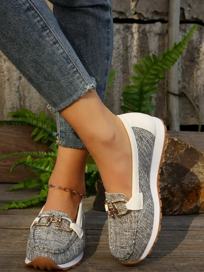 Dames Schoenen Casual Stoffen Loop schoenen