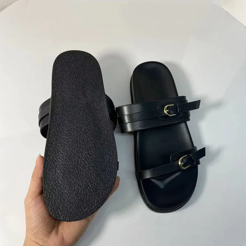 Zandalen voor Vrouwen Comfortabele Gele Sandalen