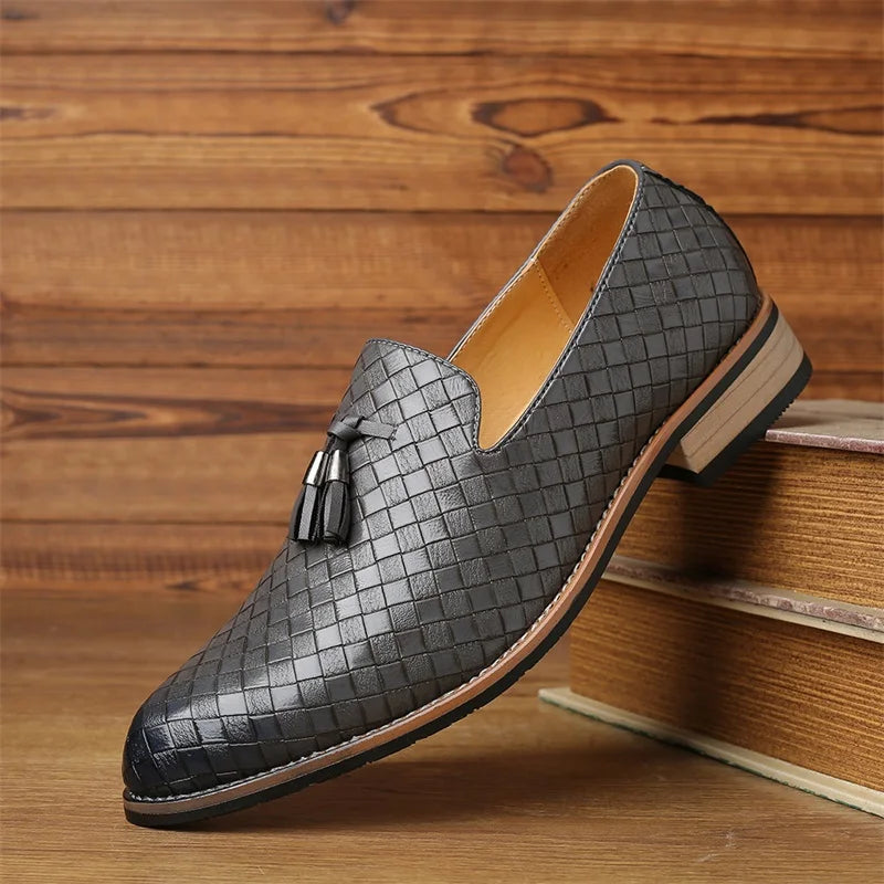 Stijlvolle Heren Schoenen Italiaanse Stijl