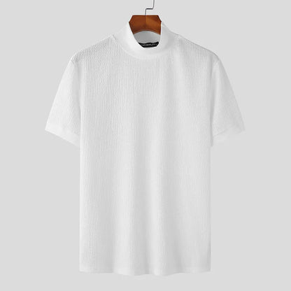 Heren Overhemd Korte Mouwen Casual Stijlvol Zomer