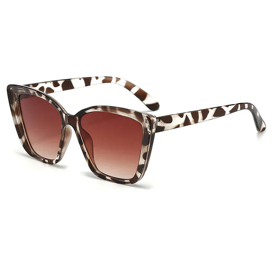 Lunara Zonnebril Cat-Eye Retro Stijl met UV400 Bescherming