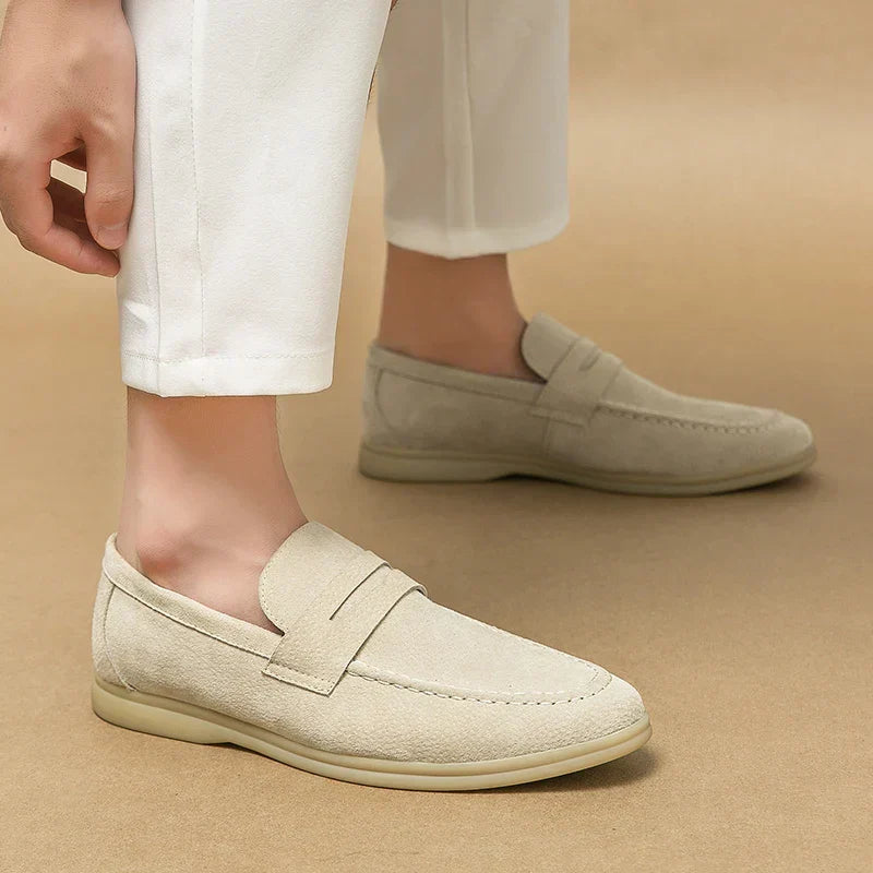 Leren Mocassino Schoenen Italiaanse Stijl